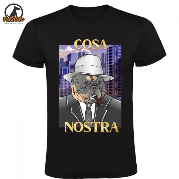 Camiseta negra Cosa Nostra