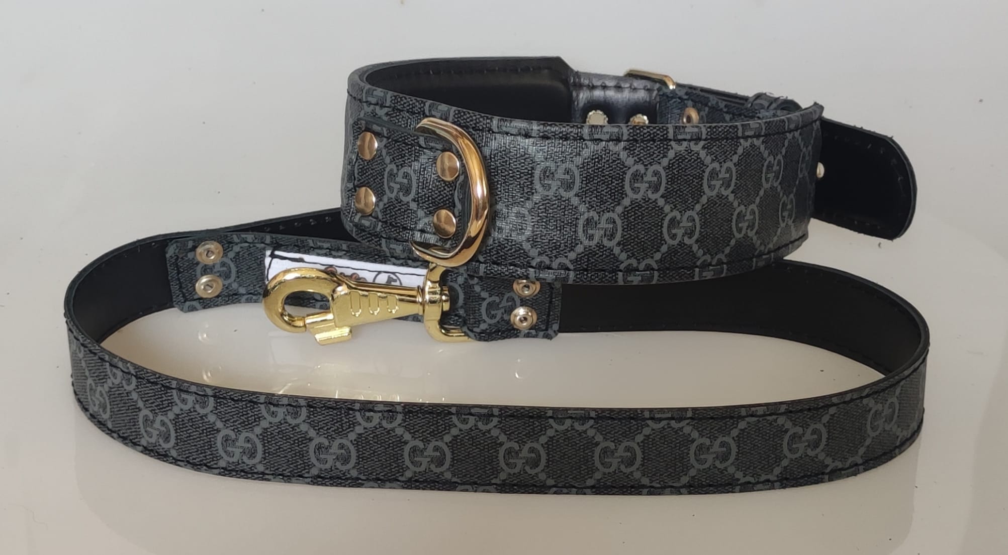 Collar y correa Black Gucci