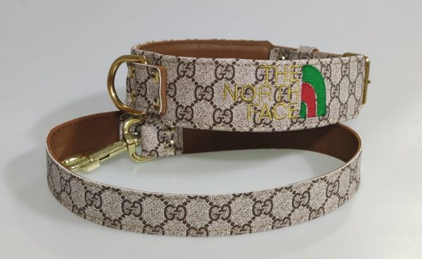 Collar y correa Gucci North Face